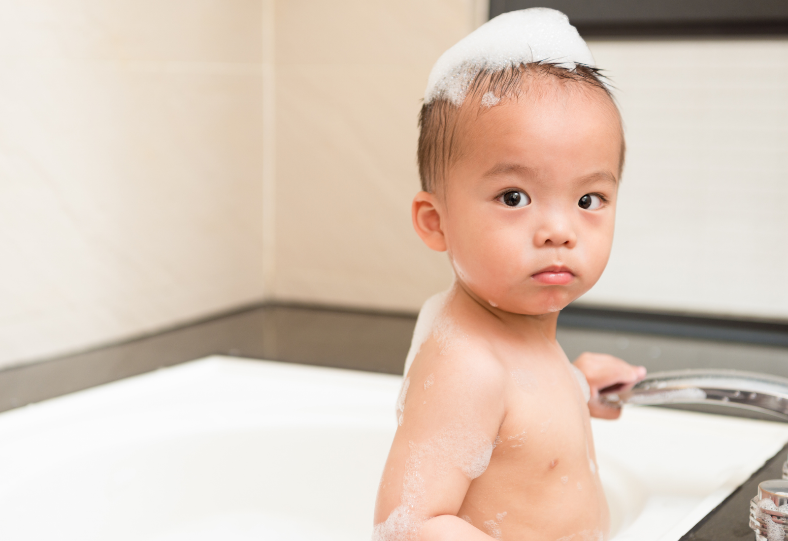 How to wash face with baby soap