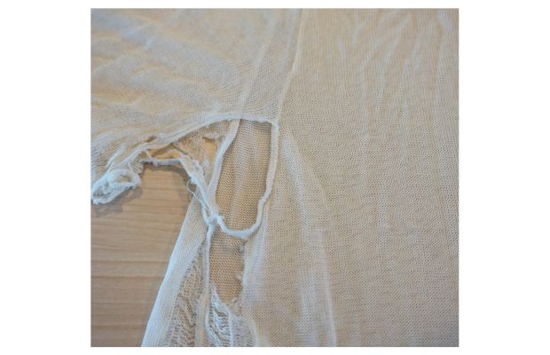 ワイルドシルクの素材感